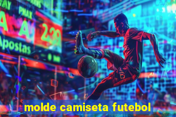molde camiseta futebol